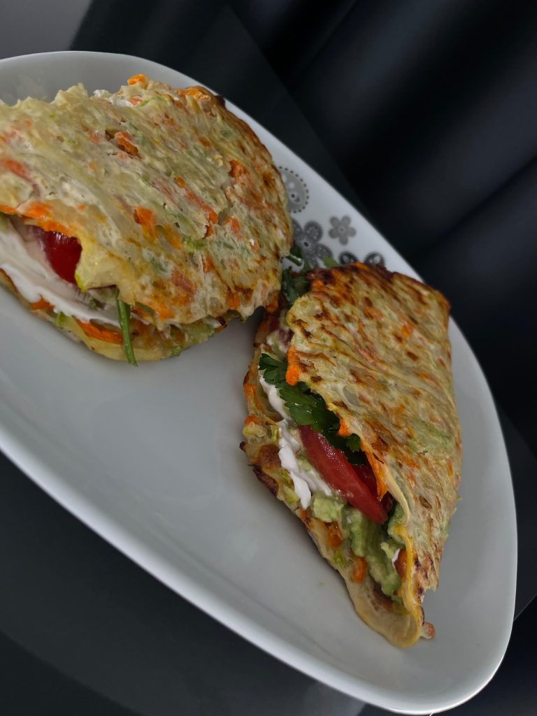 Veggie Pancake wrap