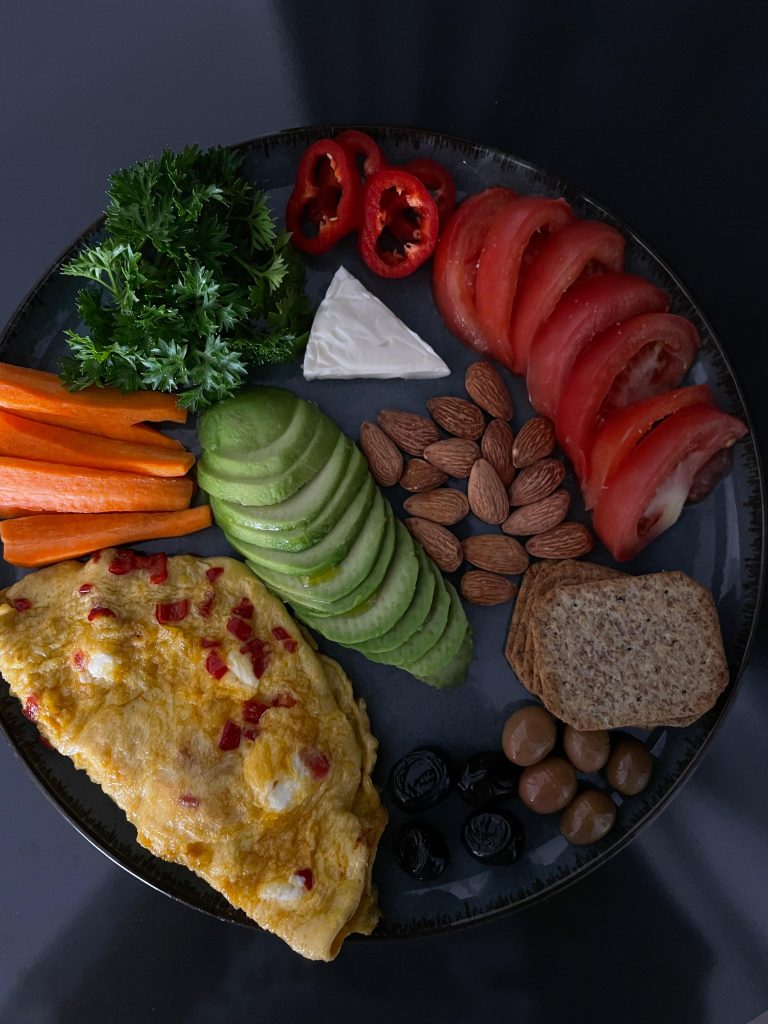Omelet plate