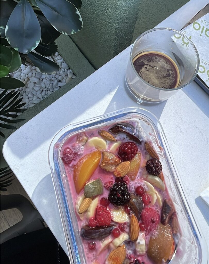 Chia seed pudding for healthy breakfast options