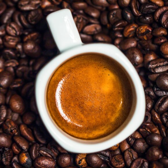 too much caffeine with a cup of coffee