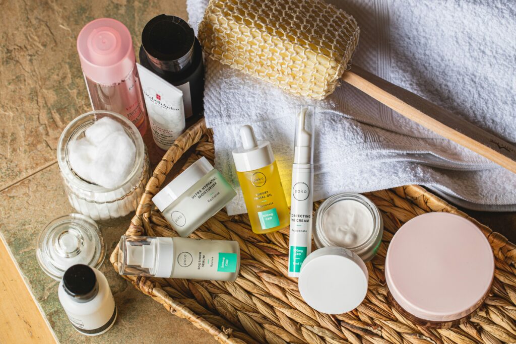 skincare products for Cozymoodallday